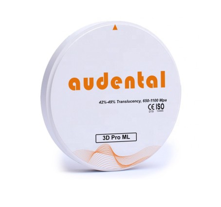 AuDental Zirconia | 3D Pro Gradient Multilayer Milling Disc