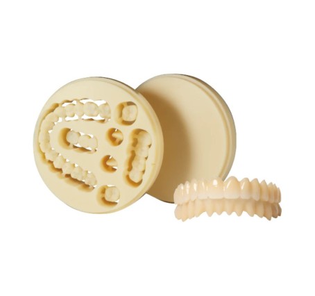 AuDental | Multilayer PMMA Dental Milling Disc – Natural Gradient Temporaries