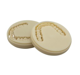 AuDental | Monochrome PMMA Dental Milling Disc – Temporary & Long-Term Restorations
