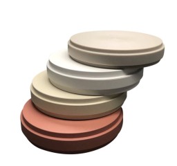 AuDental PEEK Milling Disc – Pink | Gingiva-Colored Biocompatible Prosthetic Material