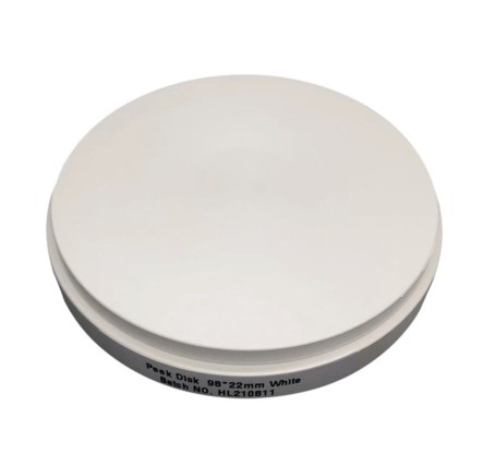 AuDental PEEK Milling Disc – White | Metal-Free, Esthetic Dental Restoration Material