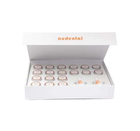 AuDental Stain / Glaze Aesthetic Set | Complete Ceramic Characterization Kit