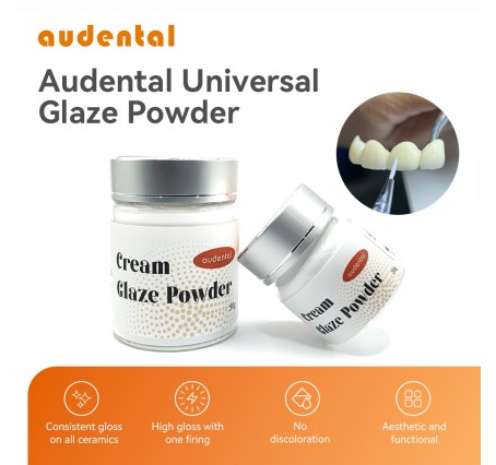 Cream Glaze – High Gloss Ceramic Glaze for Zirconia & Ceramics