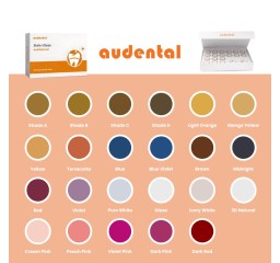 AuDental Stain / Glaze – 26 Available Colors | Ceramic Glaze for Tooth & Gingival Customization