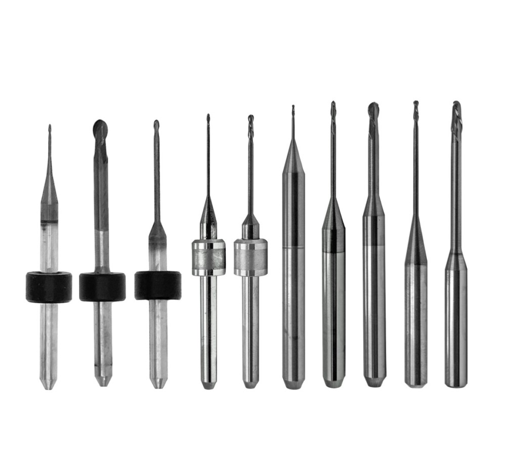 AuDental Milling Burs – Zirkonzahn M5 Compatible (3mm / 5mm Shank)