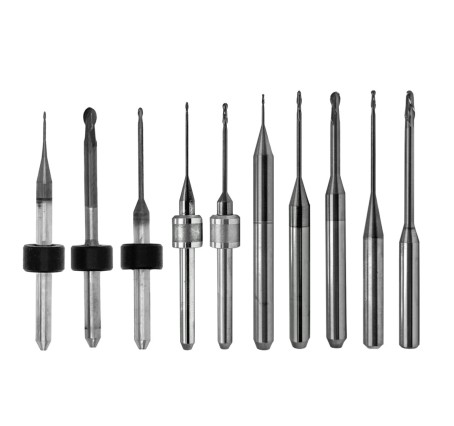 AuDental Milling Burs – Zirkonzahn M5 Compatible (3mm / 5mm Shank)